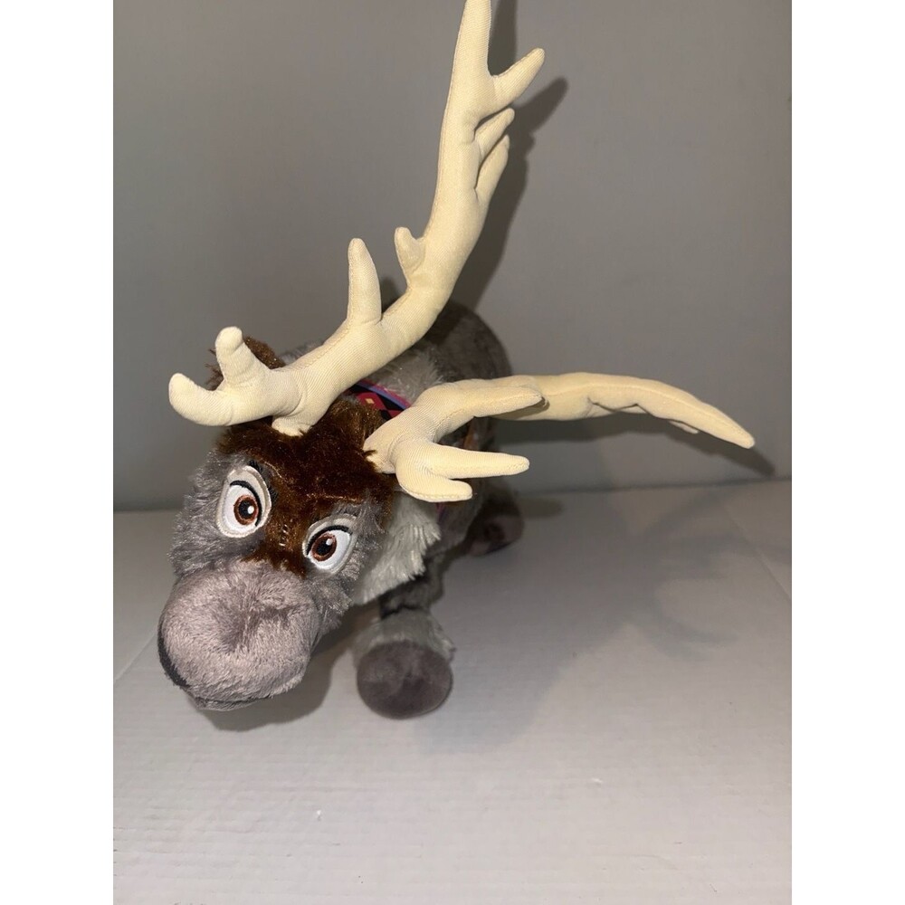 Disney Store Frozen Sven Reindeer 16" Poseable Plush